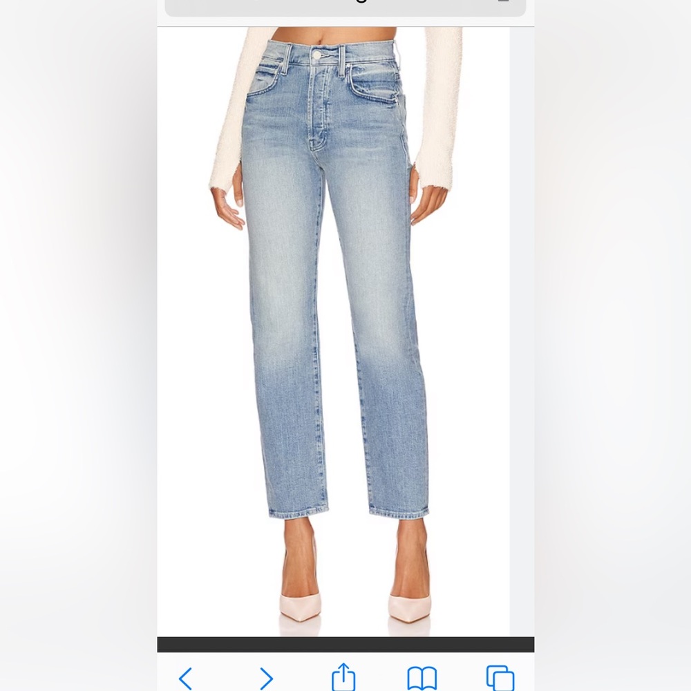 Mother jeans High Waisted Hiker Hover
